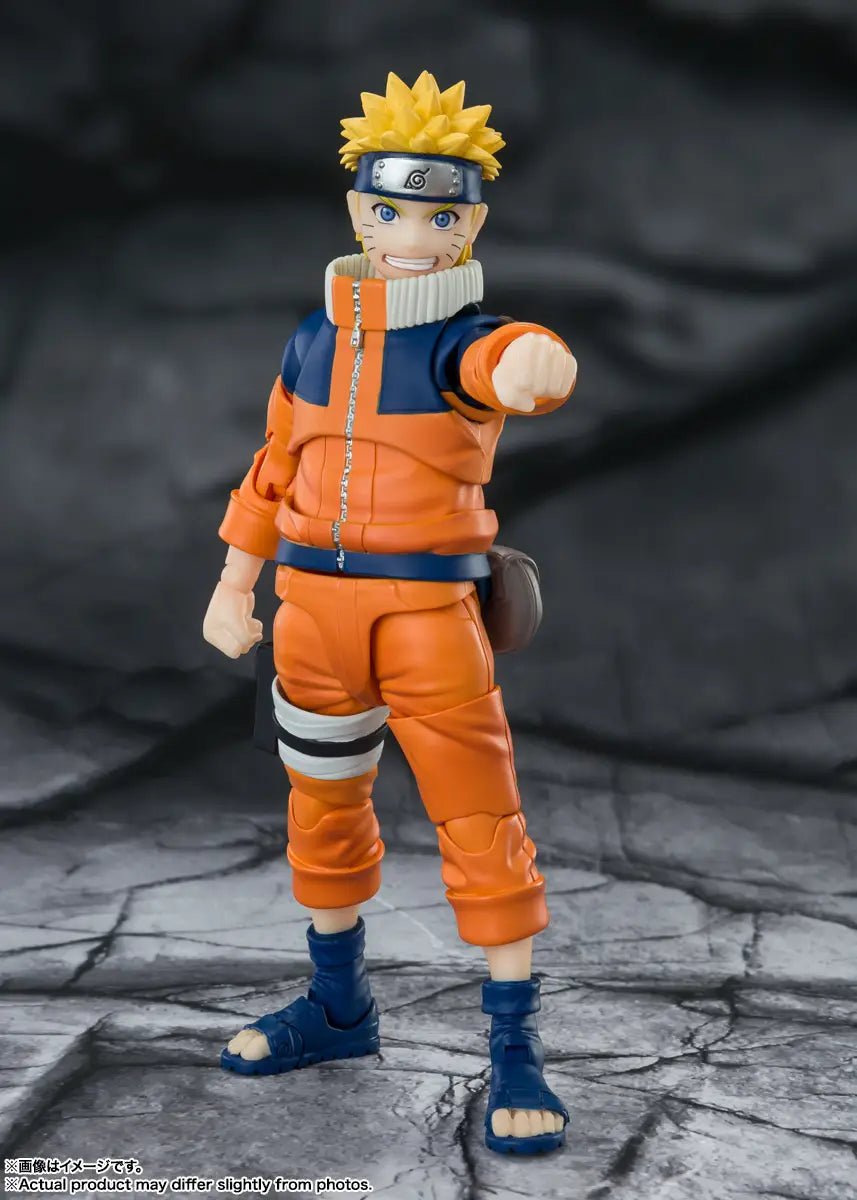 S.H. Figuarts Naruto Naruto Uzumaki -The No.1 Most Unpredictable Ninja- (Reissue) Action Figure