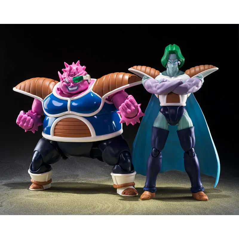 S.H. Figuarts Dragon Ball Z Bardock The Father of Goku Dodoria and Zarbon Action Figure Exclusive