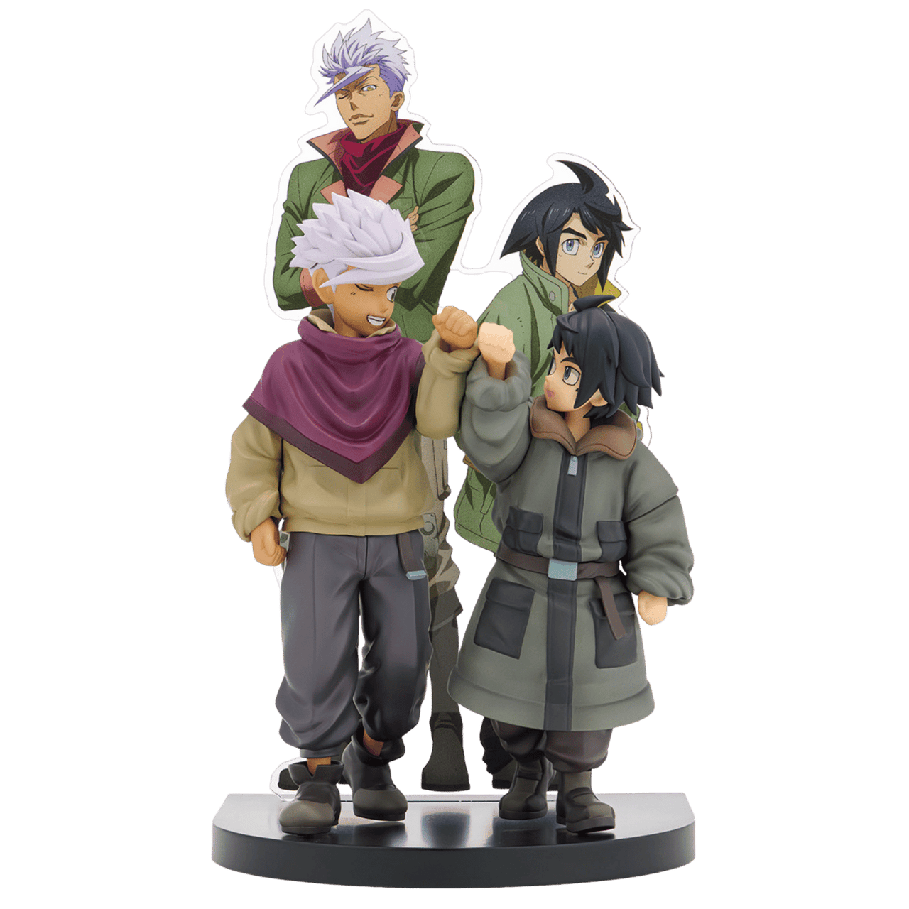Bandai Ichibansho Augus Mikazuki & Itsuka Orga Gundam Iron-Blooded Orphans Figure