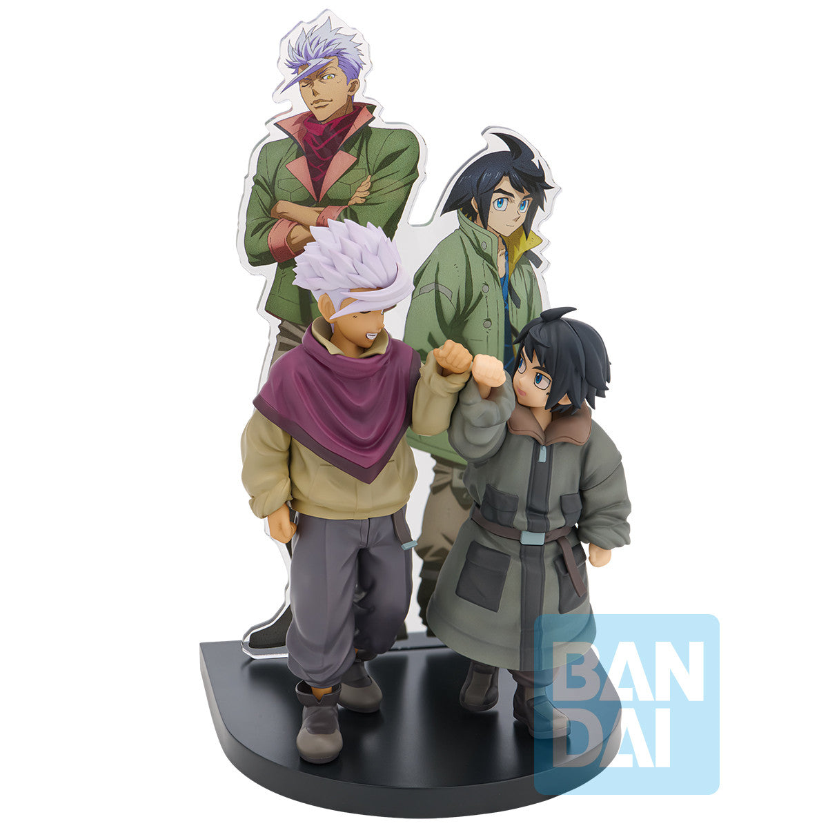Bandai Ichibansho Augus Mikazuki & Itsuka Orga Gundam Iron-Blooded Orphans Figure