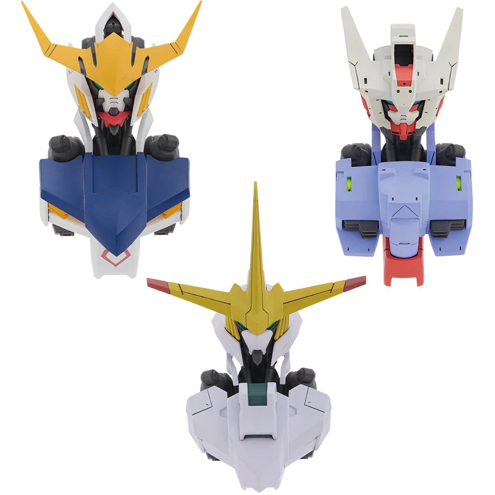 Bandai Ichibansho Zakka Gundam MS Head Magnet Iron-Blooded Orphans Box of 4 Figure