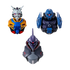 Bandai Ichibansho Zakka Gundam MS Head Magnet GQuuuuuuX Box of 4 Figure