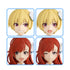 Bandai 30 Minutes Sisters 30MS The Idolmaster: Shiny Colors Option Hair Style & Face Parts (Juri Saijo & Natsuha Arisugawa) Accesory Model Kit
