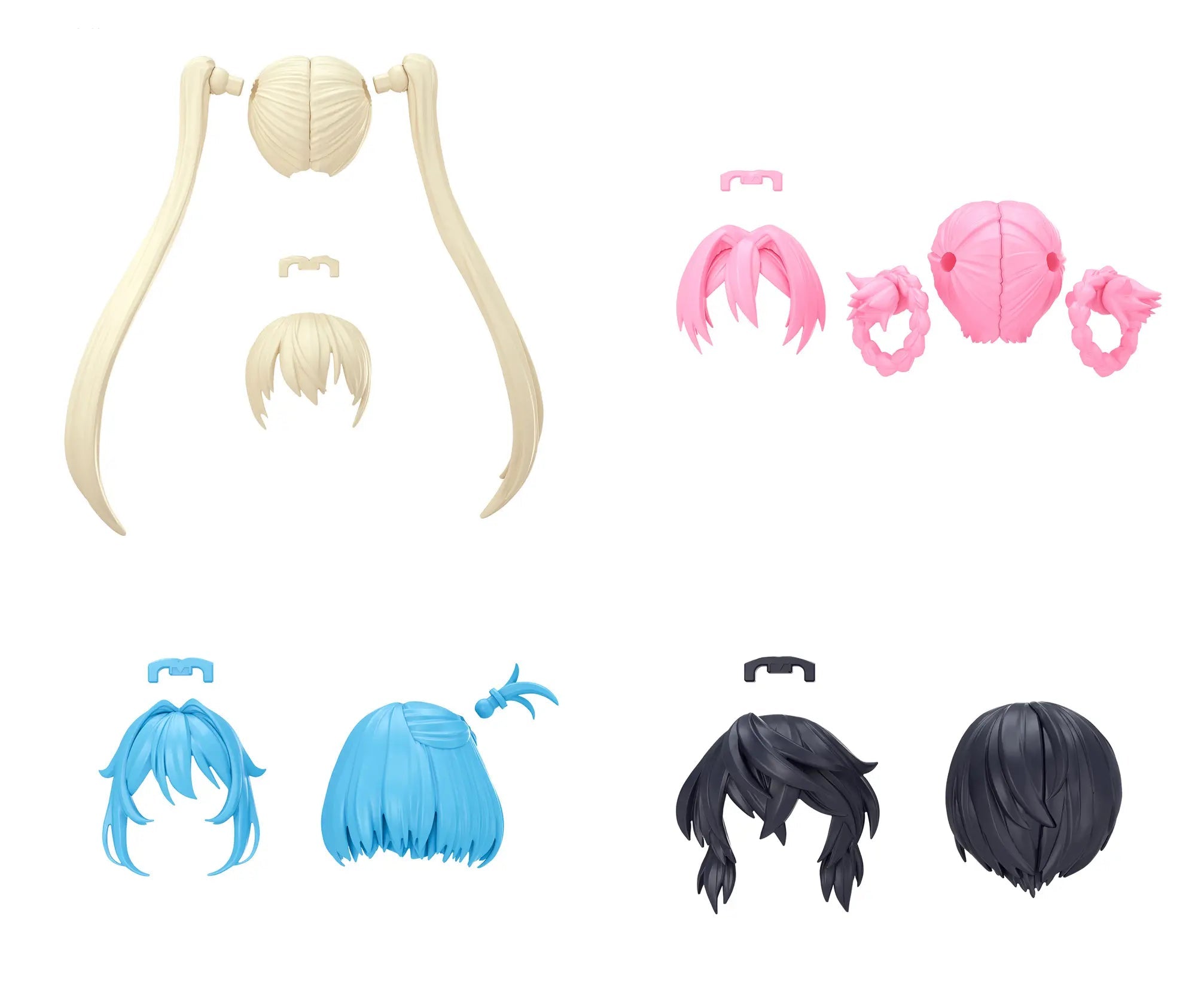 Bandai 30 Minutes Sisters 30MS Option Hair Style Parts Vol. 13 Accesory Kit (Box/4)