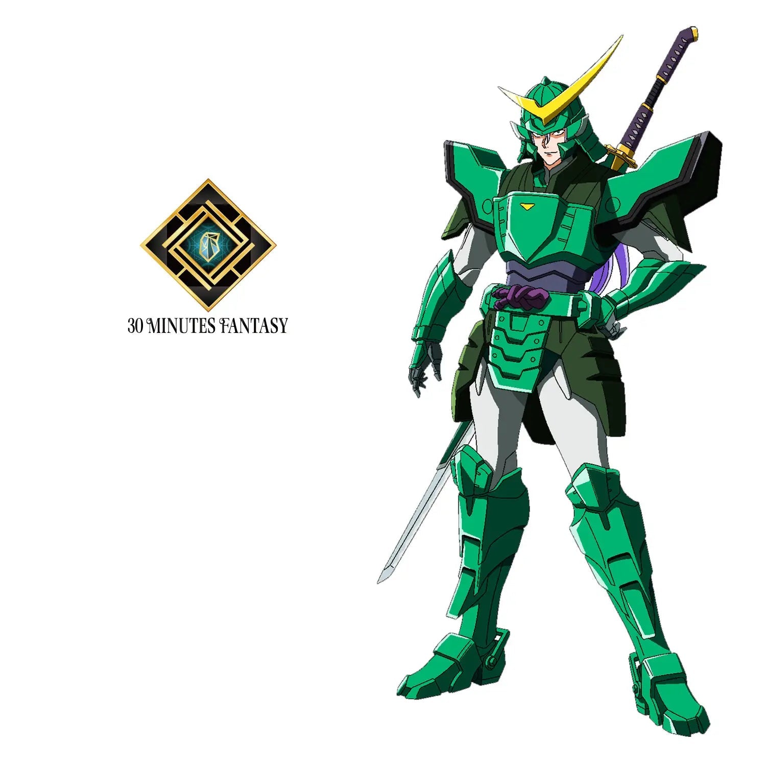 Bandai 30 Minutes Fantasy 30MF Yoroi-Shinden Samurai Troopers Shion of the Light Model Kit