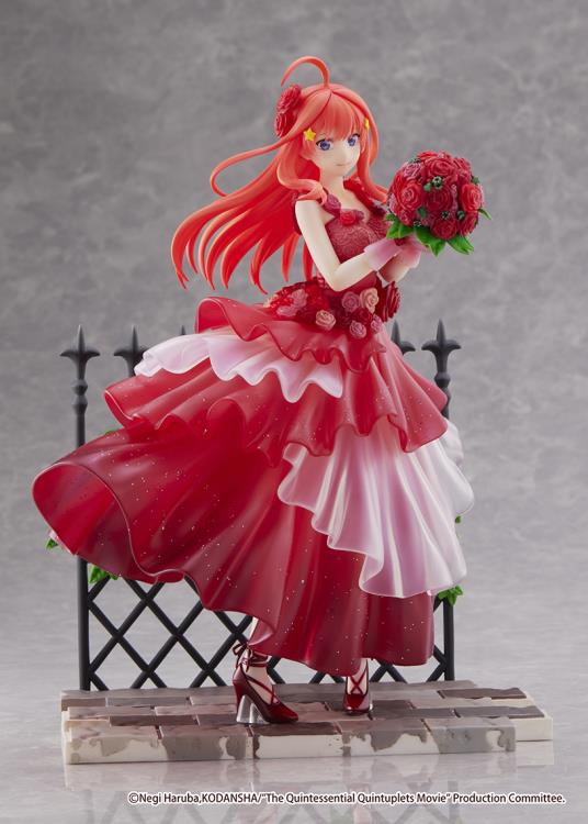 EStream Shibuya Scramble 1/7 The Quintessential Quintuplets Movie Itsuki Nakano (Floral Dress Ver.) Scale Statue Figure