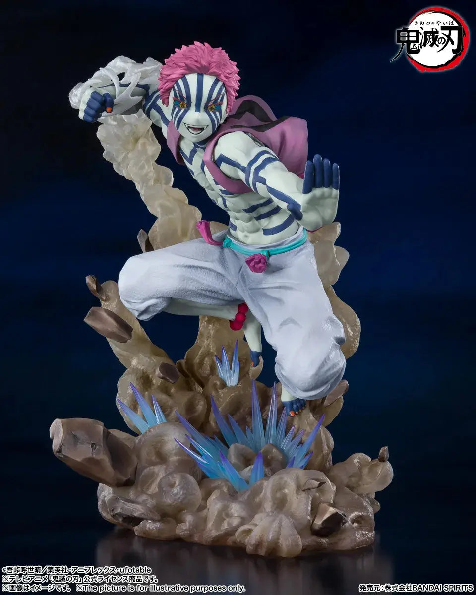 Demon Slayer: Kimetsu no Yaiba the Movie: Mugen Train Akaza -Upper Three- (Reissue) Statue