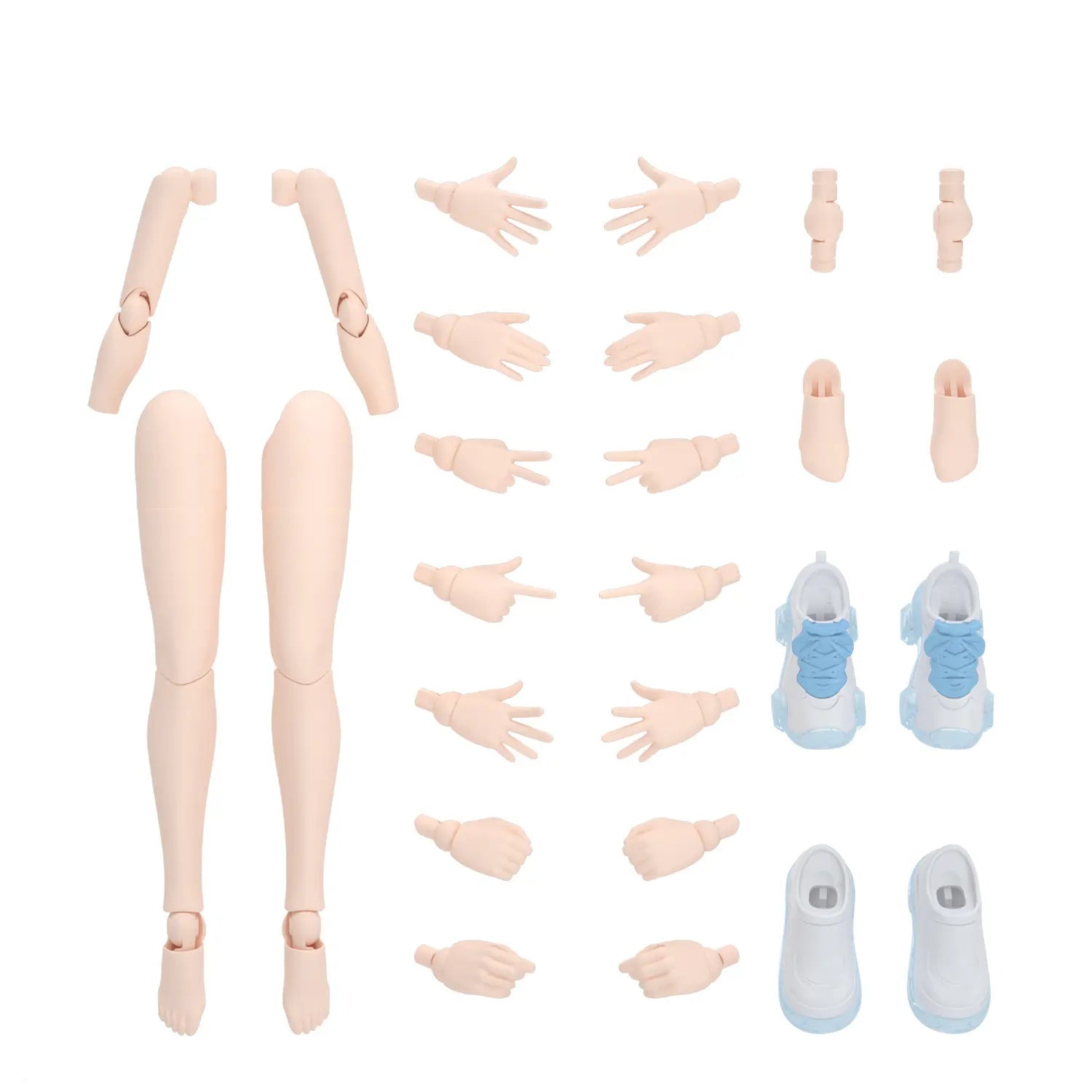 Bandai 30 Minutes Sisters 30MS OB-XX Option Body Parts Arm Parts and Leg Parts S (Color A) Model Kit