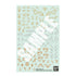Bandai 30 Minutes Fantasy 30MF Decal Flexible Stickers Multiuse #1 Water Slide/Transfer Decals