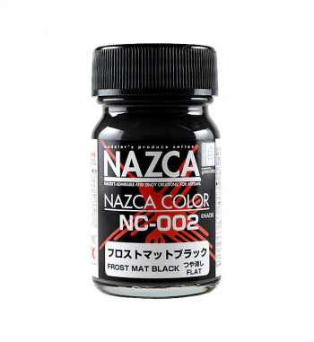 Gaianotes NAZCA NC-002 Frost Matte Black 15ML Paint Bottle