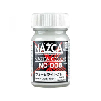 Gaianotes NAZCA NC-005 Semi-Gloss Warm Light Gray 15ML Paint Bottle