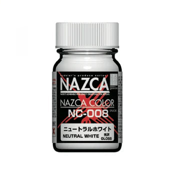 Gaianotes NAZCA NC-008 Gloss Neutral White 15ML Paint Bottle