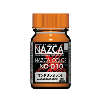 Gaianotes NAZCA NC-010 Gloss Mandarin Orange 15ML Paint Bottle
