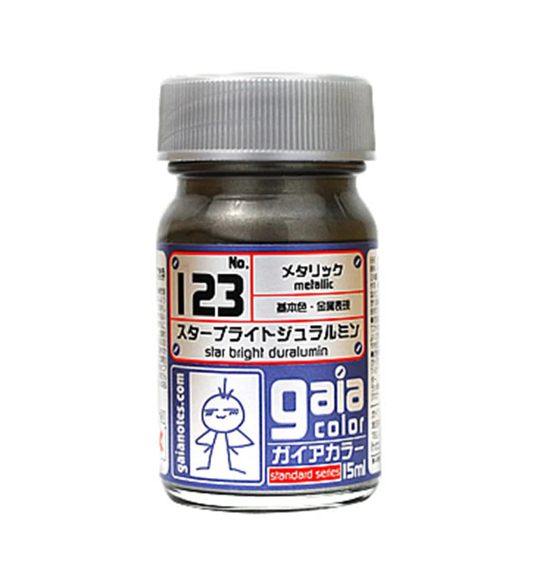 Gaianotes Gaia 123 Metallic Star Bright Duralumin 15ML Paint Bottle