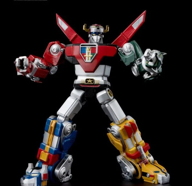 ThreeZero Voltron: Defender of the Universe ROBO-DOU Voltron (Metallic Edition) SDCC 2023 Exclusive Action Figure