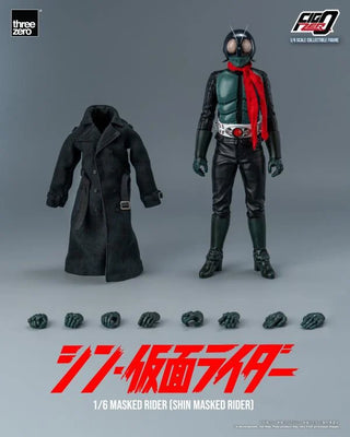 ThreeZero FigZero 1/6 Shin Kamen Rider Masked Rider Scale Figure