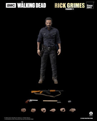 ThreeZero 1/6 The Walking Dead Rick Grimes (Season 7) Action Figure