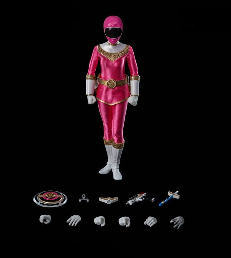 ThreeZero FigZero 1/6 Power Rangers Zeo Ranger I Pink Scale Action Figure