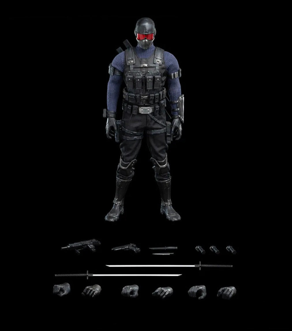 ThreeZero FigZero 1/6 G.I. Joe Commando Snake Eyes Scale Action Figure