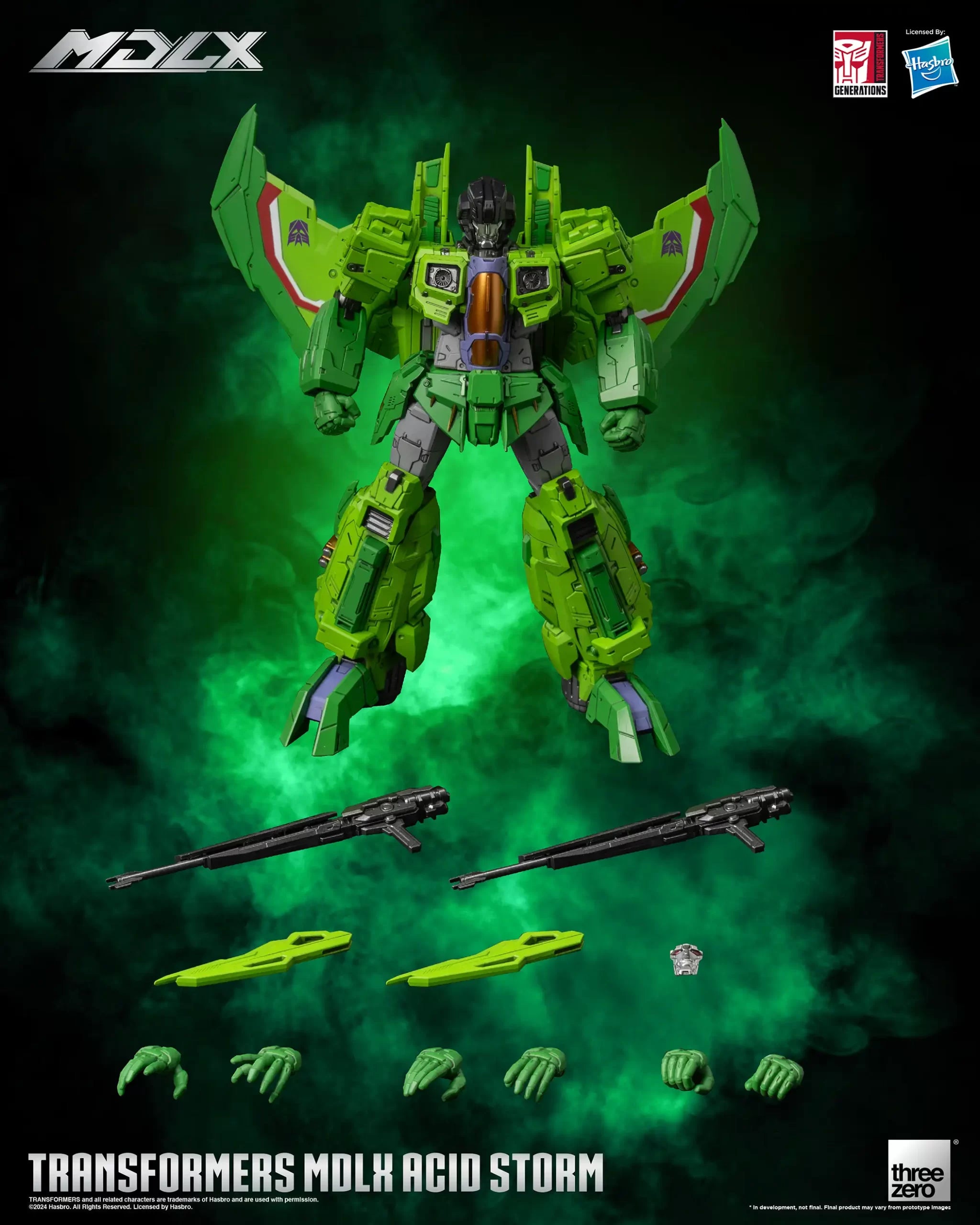 ThreeZero Transformers Acid Storm MDLX Exclusive Action Figure