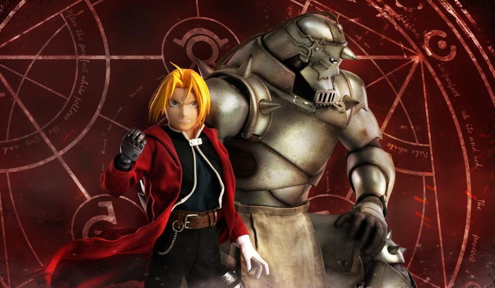 ThreeZero FigZero 1/6 Fullmetal Alchemist: Brotherhood Edward & Alphonse Elric Twin-Pack Scale Action Figure