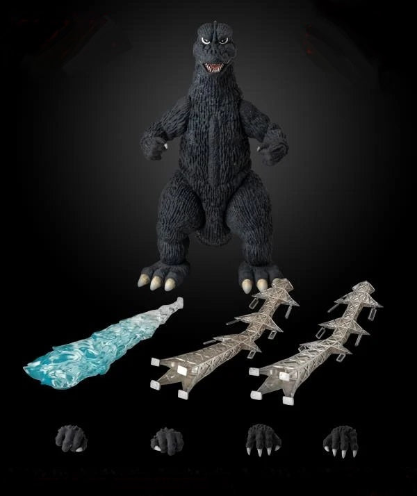 ThreeZero Godzilla Vs. Mechagodzilla (1974) KAIJU-DOU Godzilla Action Figure