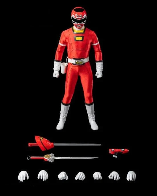 ThreeZero FigZero 1/6 Power Rangers Turbo Red Turbo Ranger Scale Action Figure