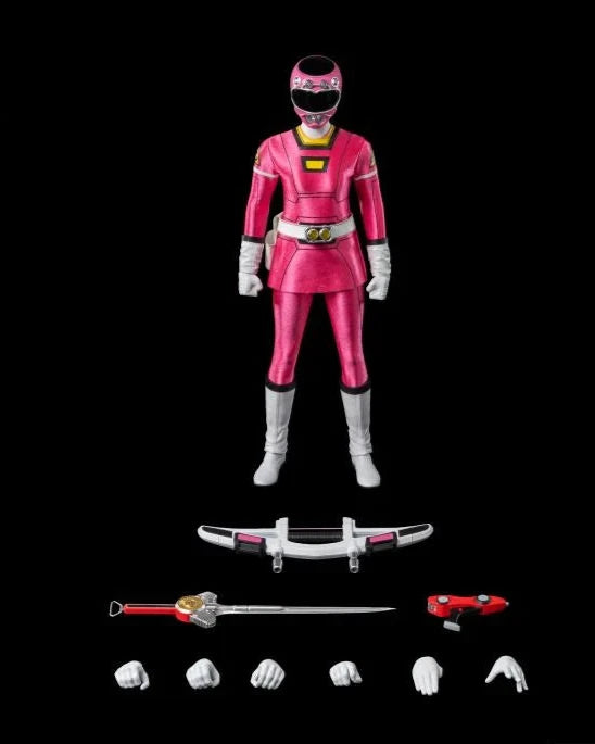 ThreeZero FigZero 1/6 Power Rangers Turbo Pink Turbo Ranger Scale Action Figure