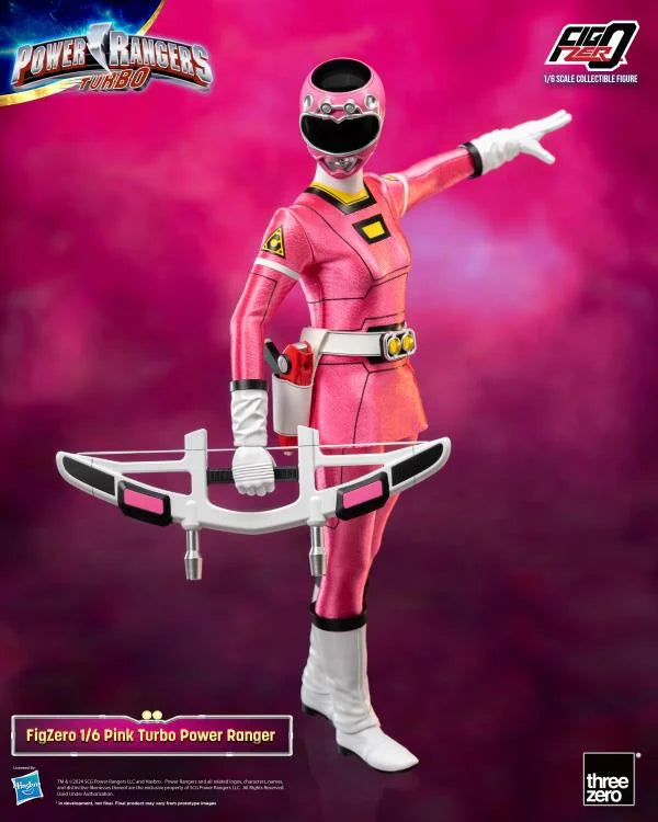 ThreeZero FigZero 1/6 Power Rangers Turbo Pink Turbo Ranger Scale Action Figure