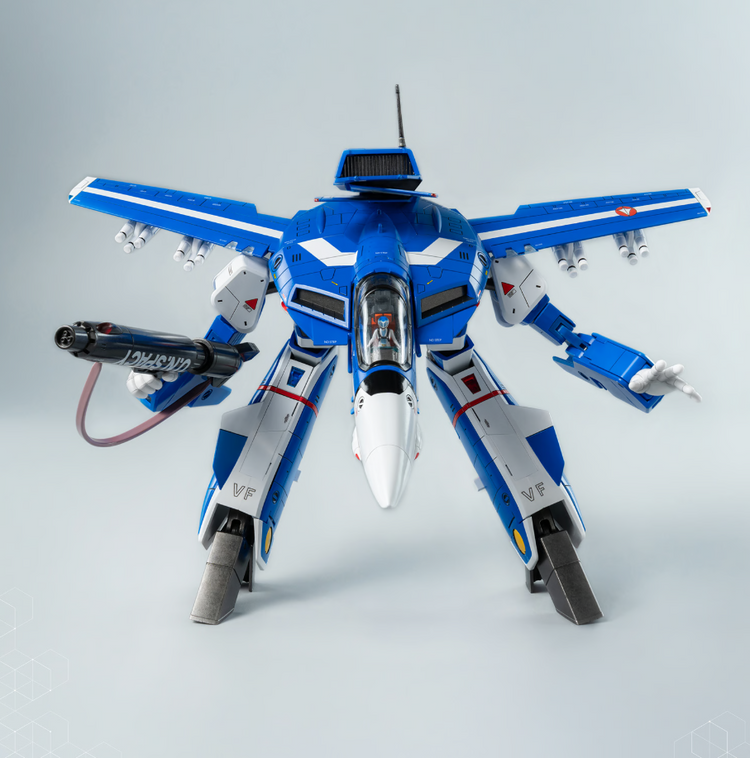 ThreeZero Robotech Macross ROBO-DOU VF-1J Veritech (Max Sterling) Acti ThreeZero Robotech Macross ROBO-DOU VF-1J Veritech (Max Sterling) Acti