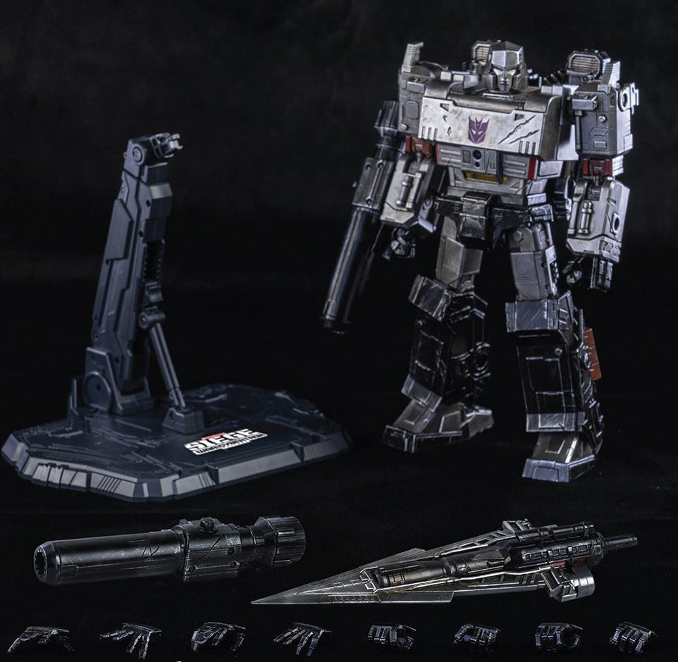 ThreeZero Transformers War for Cybertron Trilogy Megatron DLX Scale Figure