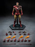 ThreeZero 1/12 Avengers: Infinity Saga Iron Man Mark VI 6 (Battle Damage) DLX Scale Figure