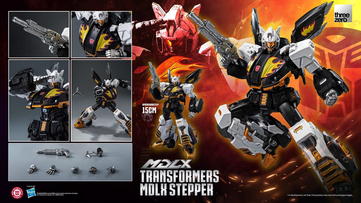 ThreeZero Transformers Stepper MDLX Action Figure