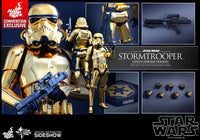 Hot Toys 1/6 Star Wars Stormtrooper Gold Chrome Ver. Sixth Scale Figure MMS364