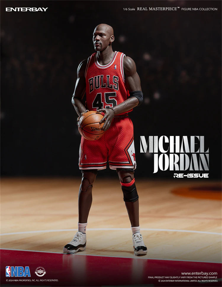 Enterbay Real Masterpieces 1/6 NBA Chicago Bulls Michael Jordan (I'm B Enterbay Real Masterpieces 1/6 NBA Chicago Bulls Michael Jordan (I'm B