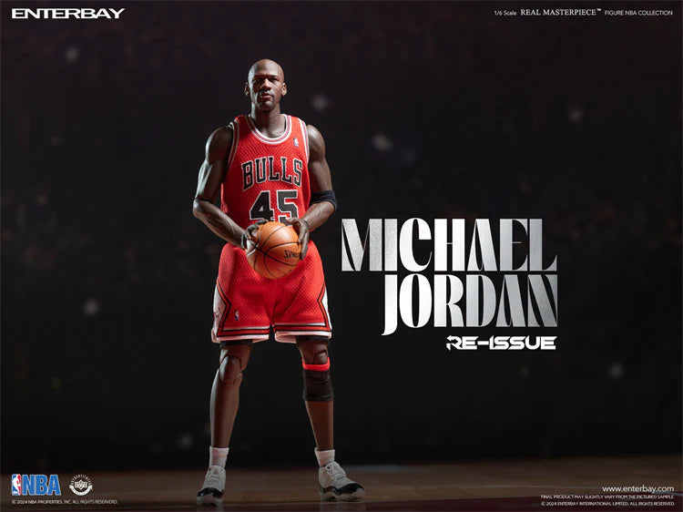 Enterbay Real Masterpieces 1/6 NBA Chicago Bulls Michael Jordan (I'm B Enterbay Real Masterpieces 1/6 NBA Chicago Bulls Michael Jordan (I'm B