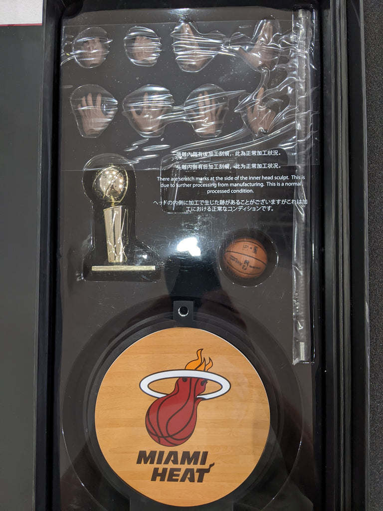 Enterbay Real Masterpieces 1/6 NBA Miami Heat Lebron James Sixth