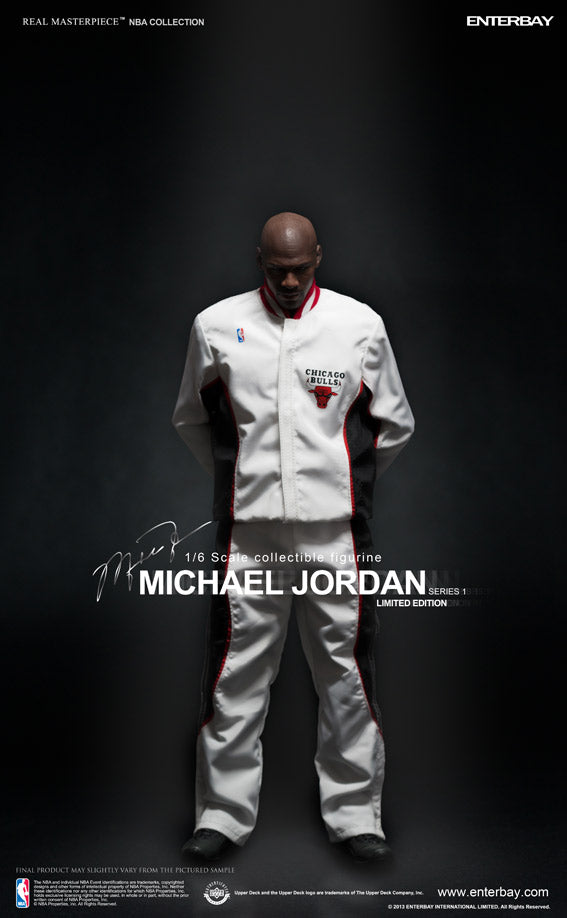 Enterbay Real Masterpieces 1/6 NBA Chicago Bulls Michael Jordan Sixth Scale Action Figure RM-1054