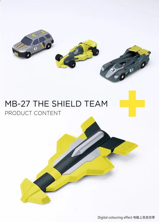 Fans Hobby Master Builder MB-27 The Shield Team Figure Set Action Figure