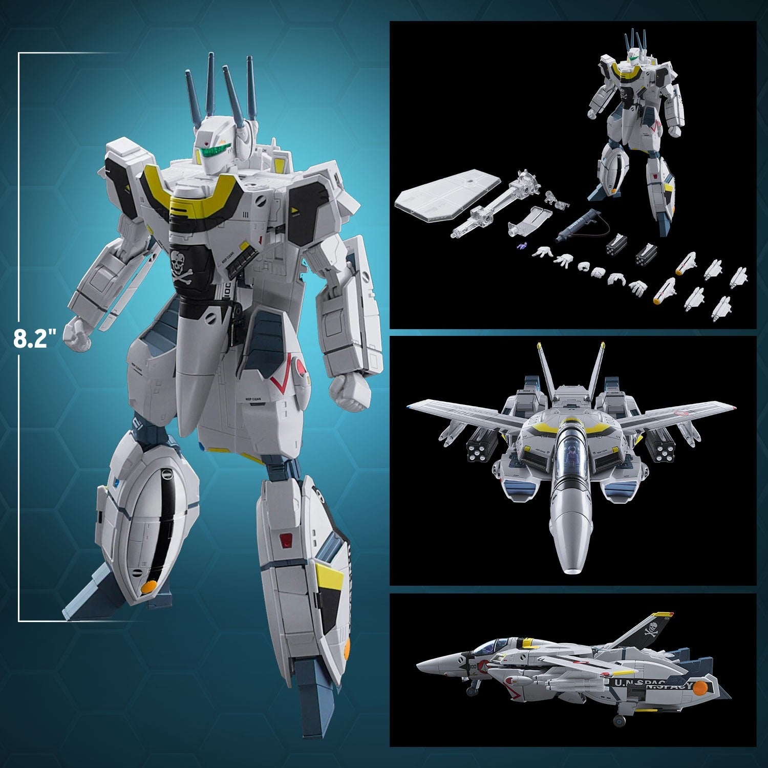 Hen Dou Ryoku Robotech Veritech VF-1S Transformable Action Figure