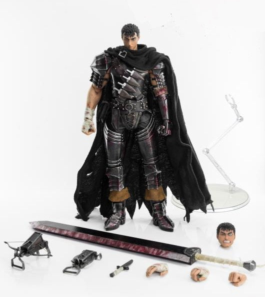 ThreeZero 1/6 Berserk Guts (Black Swordsman Ver.) Action Figure