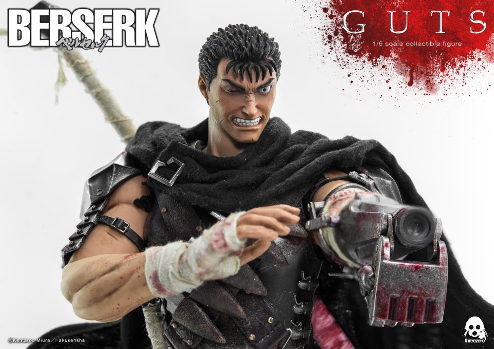 Pré-venda Threezero Berserk SiXTH Guts (Black Swordsman Ver.) 1/6 Scale  Figure – GsToyzzz