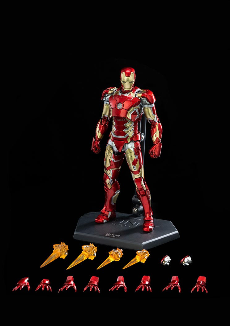 ThreeZero 1/12 Avengers: Age of Ultron Infinity Saga Iron Man Mark XLIII 43 DLX Scale Figure