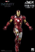 ThreeZero 1/12 Avengers: Infinity Saga Iron Man Mark VII 7 DLX Scale Figure
