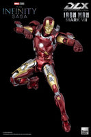 ThreeZero 1/12 Avengers: Infinity Saga Iron Man Mark VII 7 DLX Scale Figure