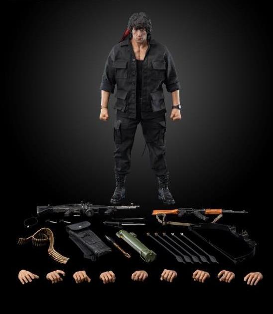 ThreeZero 1/6 First Blood Part II John Rambo Sixth Action Figure