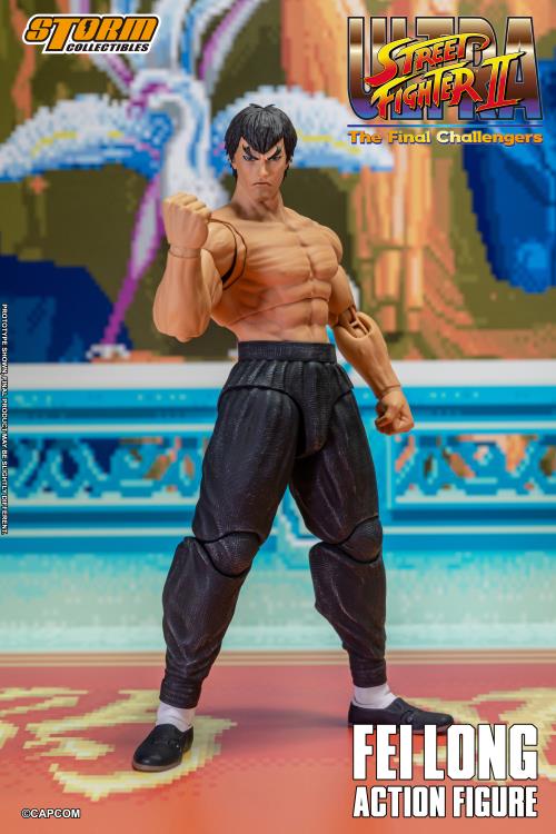 Storm Collectibles 1/12 Ultra Street Fighter II Fei Long Scale Action Figure