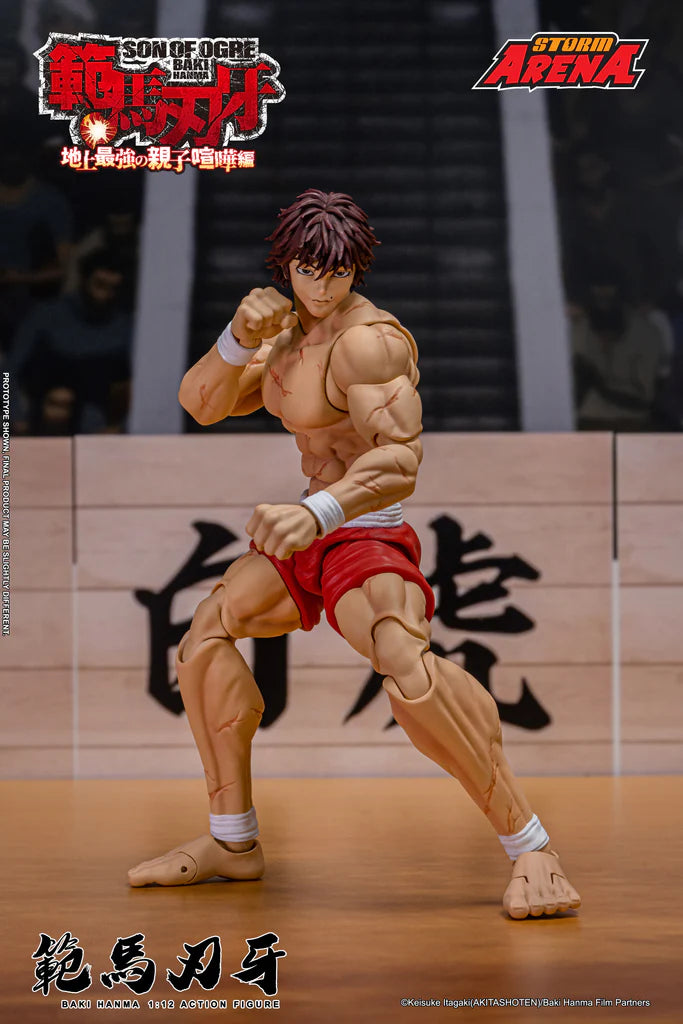 Storm Arena 1/12 Baki Hanma: Son of Ogre Baki Hanma Scale Action Figure