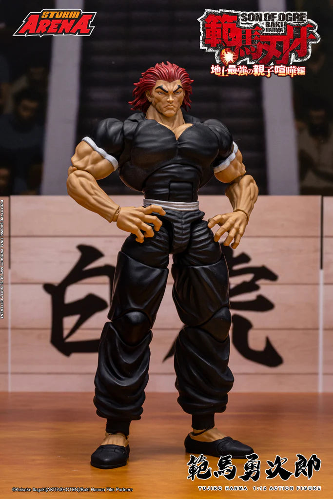 Storm Arena 1/12 Baki Hanma: Son of Ogre Yujiro Hanma Scale Action Figure