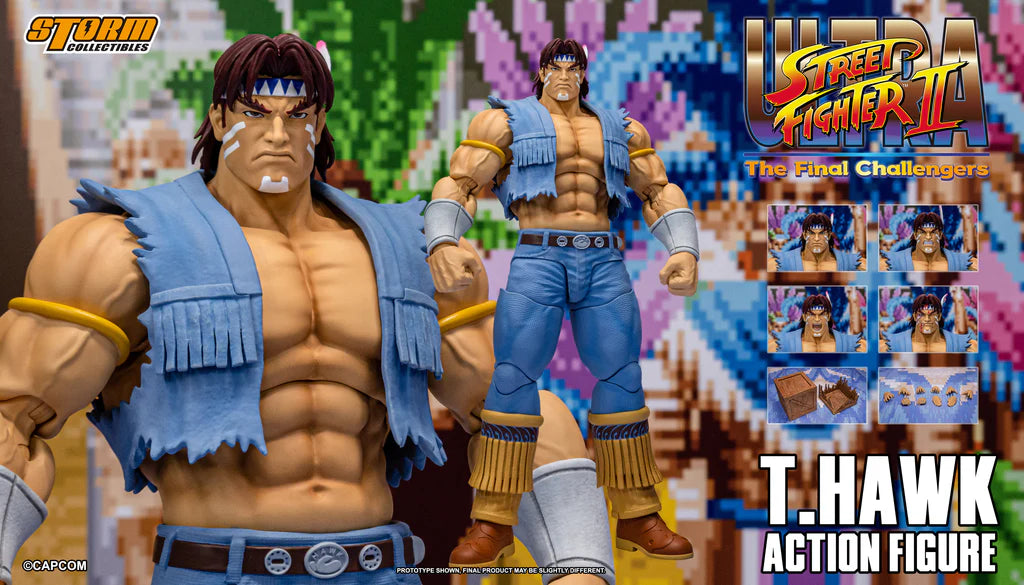 Storm Collectibles 1/12 Ultra Street Fighter II T.Hawk Scale Action Figure
